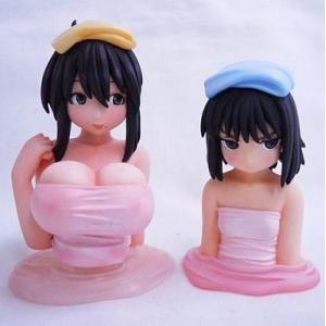 中古フィギュア 大野加奈子＆荻上千佳 ぷるぷるフィギュア＆ぷにぷにフィギュア「げんしけん」月刊アフタヌーン2006年12月号付録＆