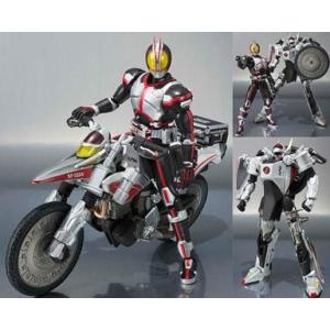 中古フィギュア S.H.Figuarts オートバジン＆仮面ライダーファイズ(ファイズアクセル装備)セット 「仮面ライダー555(ファイ