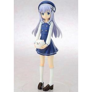 中古フィギュア チノ 冬制服 「ご注文はうさぎですか?」 1/7 PVC製塗装済み完成品 ワンダーフ...