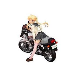 中古フィギュア 鈴乃木凜＆GSX400Sカタナ 「ばくおん!!」 1/10 PVC製塗装済み完成品