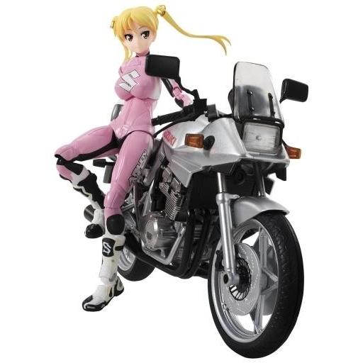 中古フィギュア S.H.Figuarts 鈴乃木凜(ライダースーツ)＆GSX 400S KATANA...