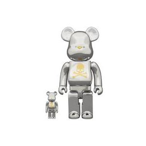 中古フィギュア BE＠RBRICK-ベアブリック- mastermind JAPAN CHROME ...