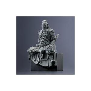 中古フィギュア 特別展 三国志 関羽像(青銅色) ポリストーン製塗装済み完成品 特別展 三国志＆朝日新聞SHOP限定