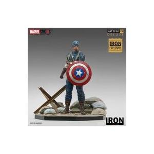 中古フィギュア キャプテン・アメリカ 「ザ・ファーストアベンジャー」 1/10 アートスケール スタ...