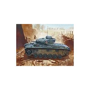 中古プラモデル 1/35 WW.II ドイツ軍 III号戦車J型初期生産型 [CH6463]