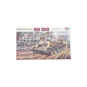 中古プラモデル 1/25 ソビエト襲撃砲戦車 SU-100 ジューコフ