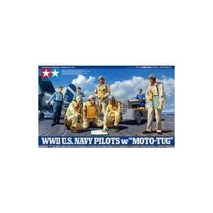 中古プラモデル 1/48 アメリカ海軍航空隊パイロット・モトタグセット 「傑作機シリーズ No.10...