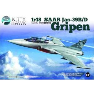 中古プラモデル 1/48 サーブ JAS-39B/D グリペン [KH80118]