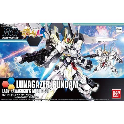 中古プラモデル 1/144 HGBF ルナゲイザーガンダム 「ガンダムビルドファイターズA-R」