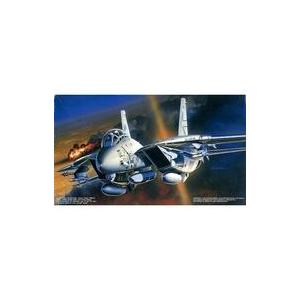 中古プラモデル 1/72 GRUMMAN F-14A PLUS TARPS DESERT STORM...