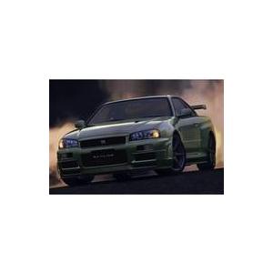 中古プラモデル 1/24 スカイラインGT-R V-specII Nur NISMOフロントエアロバ...