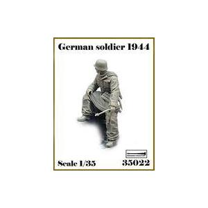 中古プラモデル 1/35 WWII ドイツ軍兵士1944#1(1体入) レジンキャストキット [AR...