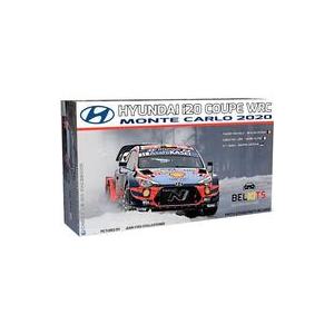 中古プラモデル 1/24 ヒュンダイ i20 クーペ WRC 2020 モンテカルロ ラリー ウィナ...