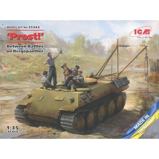中古プラモデル 1/35 Prost! Between Battle on Bergepanther...