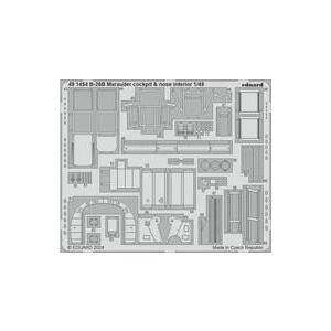 新品プラモデル 1/48 B-26B マローダー コックピット/機首内装エッチング パーツ (ICM...
