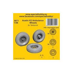 中古プラモデル 1/48 イギリス 2トン 4×2 野戦救急車 ホイールセット (タミヤ用) ディティ