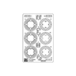 新品プラモデル 1/12 ホンダ XLR250R / XLR BAJA用 エッチング パーツ [21...