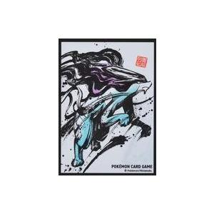 中古サプライ ポケモンカードゲーム デッキシールド(スリーブ) 墨絵列伝 スイクン ポケモンセンター...