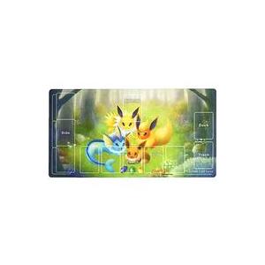 中古サプライ ポケモンカードゲーム ラバープレイマット イーブイと進化 ポケモンセンター限定