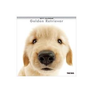 中古カレンダー THE DOG ゴールデン・レトリーバー 2019年度カレンダー