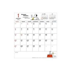 中古カレンダー ホワイトボード スヌーピー 2019年度カレンダー