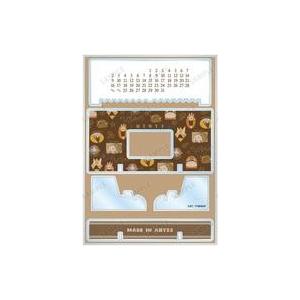 中古カレンダー メイドインアビス 烈日の黄金郷 モチーフ柄 卓上アクリル万年カレンダー