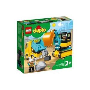 中古おもちゃ LEGO トラックとショベルカー 「レゴ デュプロ」 10931