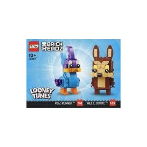 中古おもちゃ LEGO ロード・ランナー＆ワイリー・コヨーテ 「レゴ ブリックヘッズ/ルーニー・テュ...