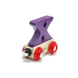 新品おもちゃ アルファベットトレイン X 「ヴィラック 木のおもちゃ」