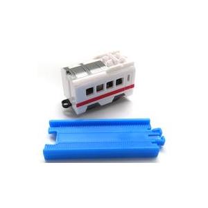 中古おもちゃ イーストアイ(中間車)+直線レール 「カプセルプラレール 25周年特別版 大活躍!はたらく車両編」