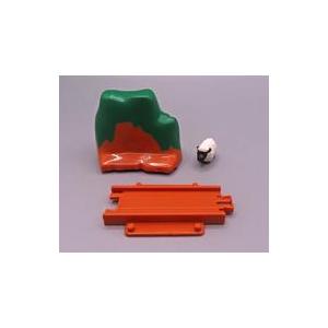 中古おもちゃ 山付きレール+羊 「カプセルプラレ...の商品画像