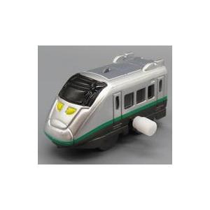 中古おもちゃ E3系新幹線つばさ シルバーカラー ゼンマイ車 「カプセルプラレール ありがとう500系新幹線＆E3系新幹線