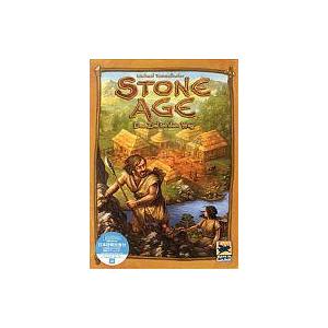 中古ボードゲーム ストーンエイジ ドイツ語版 (Stone Age) [日本語訳付き]