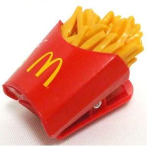 中古小物(キャラクター) マックフライポテト マクドナルドフードマグネット(マグネット+クリップ)