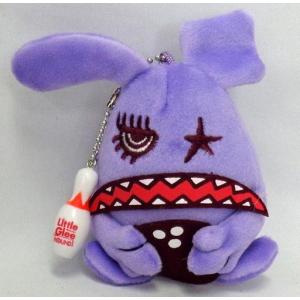 中古キーホルダー・マスコット(女性) manaka リトグリふわコロマスコット(紫) 「Little Glee Monster×ROUND1」