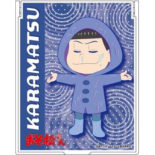 中古生活雑貨(キャラクター) カラ松 雨合羽松ver ミラー 「おそ松さん」