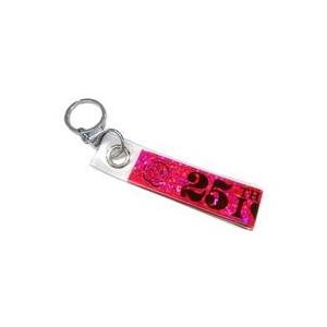中古キーホルダー・マスコット(女性) 安室奈美恵 銀テープキーホルダー(ピンク)