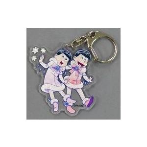 中古キーホルダー・マスコット(キャラクター) おそ松＆トド松 「えいがのおそ松さん×AKIBAICH...