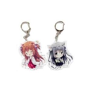 中古雑貨 [単品] 雪村千絵莉＆天宮みくり SDアクリルキーホルダー2個セット 「PCソフト あまい...