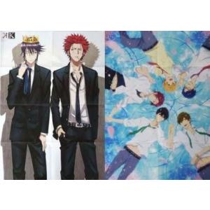 中古ポスター(アニメ) A1両面特大ポスター(八つ折) K/Free! 別冊spoon.2Di vo...