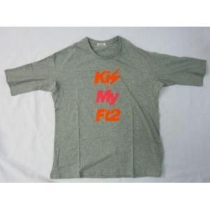 Kis-My-Ft2 ロゴ入り Tシャツ Mサイズ 中古Tシャツ Kis-My-Ft2 ロングTシャツ ホワイト 「Kis-My-Ft2 -For