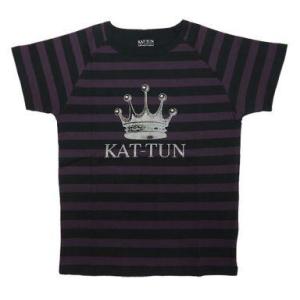 中古Tシャツ(男性アイドル) KAT-TUN Tシャツ ブラック×パープル｜suruga-ya