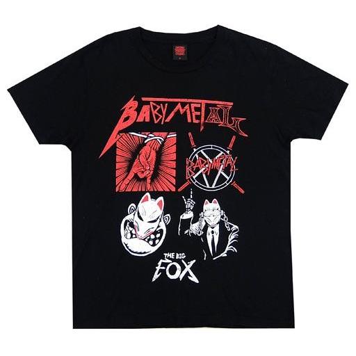 中古Tシャツ(女性アイドル) BABYMETAL THE FOX TEE(Tシャツ) ブラック Sサ...