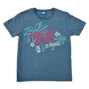 中古Tシャツ(男性アイドル) 嵐 Tシャツ グレー杢 「ARASHI BLAST in Hawaii」