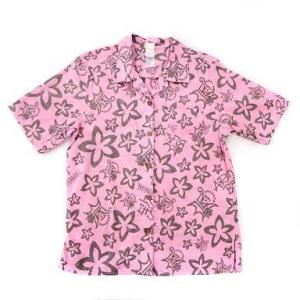 中古ポロシャツ・ワークシャツ(男性アイドル) 嵐 アロハシャツ ピンク 「ARASHI BLAST in Hawaii」
