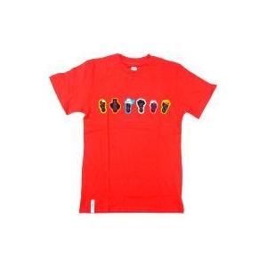 中古Tシャツ(男性アイドル) 大野智 Tシャツ レッド Mサイズ 「個展 FREESTYLE」