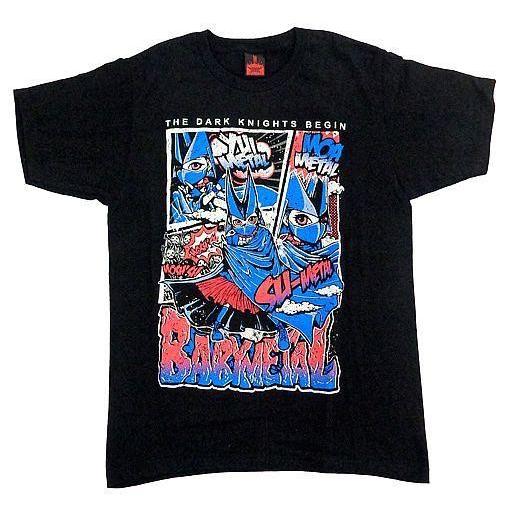 中古Tシャツ(女性アイドル) BABYMETAL THE DARK KNIGHTS Tシャツ ブラッ