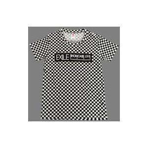 中古Tシャツ(男性アイドル) EXILE チェックTシャツ ブラック×ホワイト XSサイズ 「EXI...
