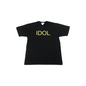 中古Tシャツ(女性アイドル) BiSH IDOL Tシャツ(ゴールド) ブラック XLサイズ