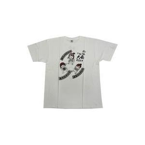 中古Tシャツ(女性アイドル) サンタロウ Tシャツ ホワイト フリー(L)サイズ 「AKB48グルー...